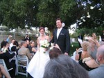 Married!  Sweet pocket squares!