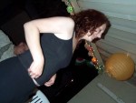 Darcy's getting her dance on...