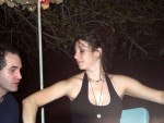 Justin & Sarah try their hands at seated Salsa dance.