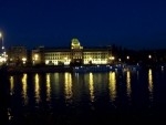 Blurry Prague at Night