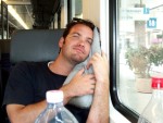 Fikul Was Happy When We Got Seats in the Train