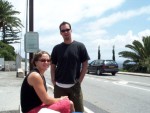 While Hiking 42 Miles to the Train Station