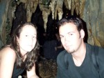 Lookin' Kinda Wiped in front of the Kewl Bar's Waterfall