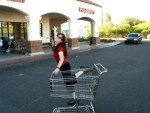 "I Love This Parking Lot!  And This Cart, Too!"