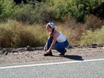 There's No One to Run Relay Races With, Either!