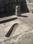 A grave for a really small guy?