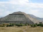 A good view of the squat base that causes this pyramid to have the highest cubic volume of any on earth