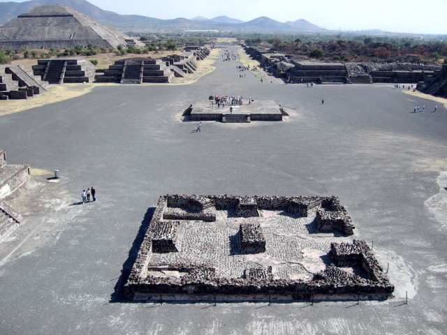 The square where the peeps watched their buddy's hearts get torn out during the human sacrifice days