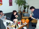 All Pump-Kin Carving Parties Should Include Beer and a Cordless Drill...