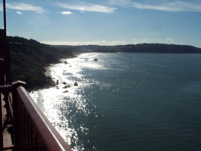 Sun meets water